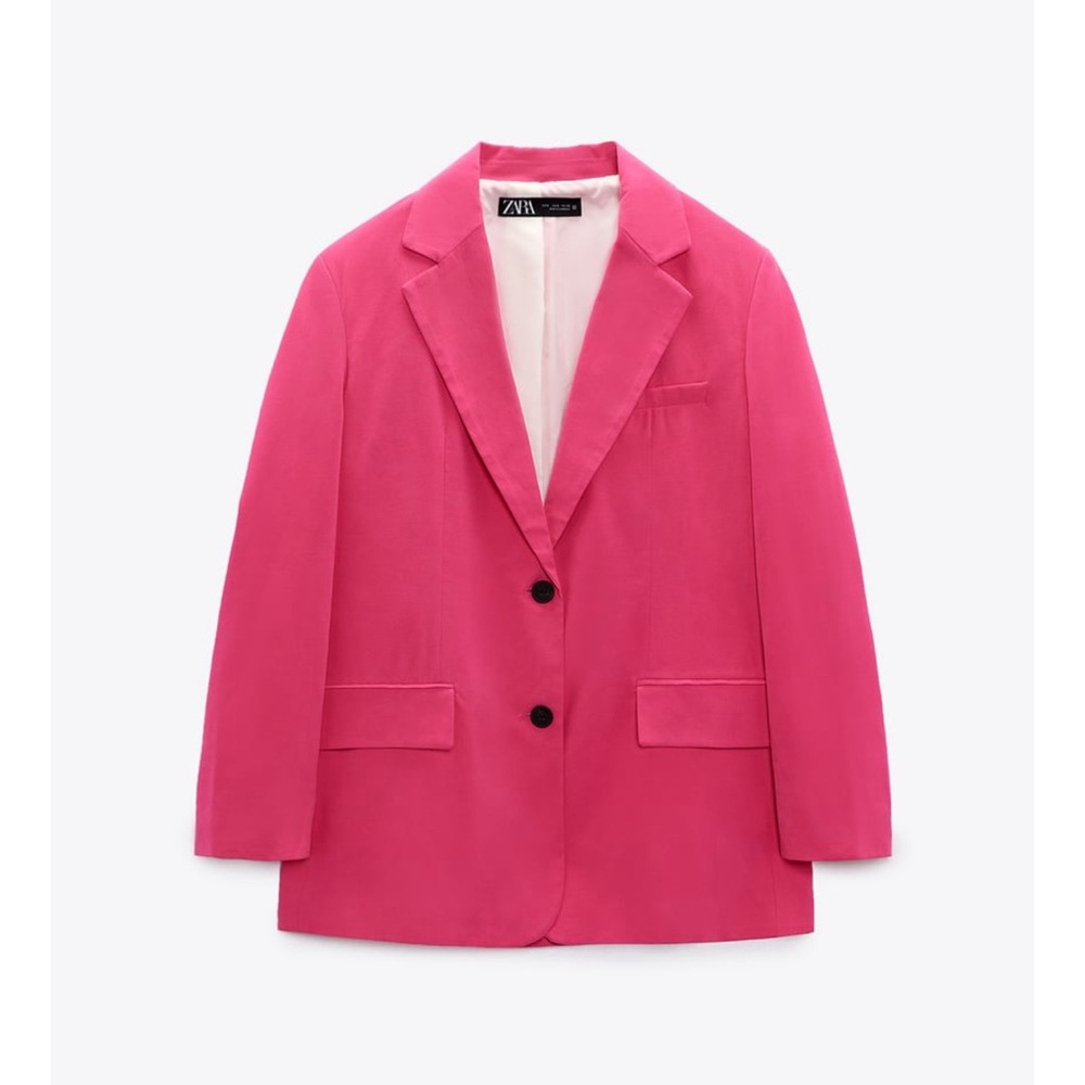 Zara worn 1 time Pink blazer